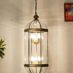 Kapoor Lamp Shades Antique Brass Vanessa Pendant Light-47