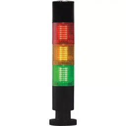 RS PRO Red/Green/Amber Buzzer Signal Tower Lamp 45 mm Base Diameter, 2205036-28