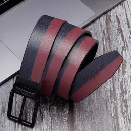 Red Tape Men Leather Reversible Formal Belt-image-85