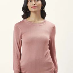 Honey by Pantaloons Pink Regular Fit Sweater-image-92