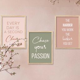 Motivational Wall Art With Frame Home Decor Wall Painting For Living Room Office Bedroom-image-95