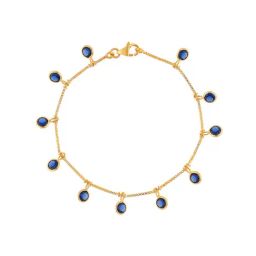 Malabar Gold and Diamonds BIS Hallmark 22k Yellow Gold Charms Bracelet for Women-image-20
