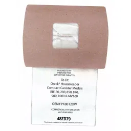 TOUGH GUY 2-Ply Paper Vacuum Bag 17.78 cm (7 Inch), 48ZD79 (Pack of 12)-image-86