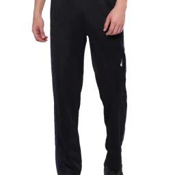 Asics Performance Black Regular Fit Self Pattern Sports Trackpants-image-95