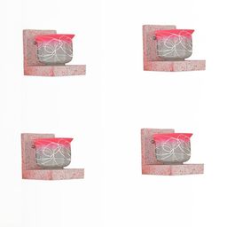 SOMIL Pink Glass Cylinder Printed Wall Lamps-image-96