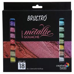 Brustro Artists Gouache Colour Set of 18 Colours-5