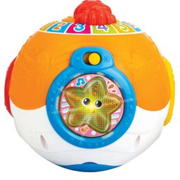 Winfun Roll 'N Learn Activity Ocean Ball | Fun & Activity Toy | Sound & Light effect | Included Batteries | Multicolor | Age 6M+-9