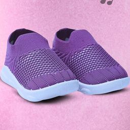 FootStation Kids Purple Slip-On Sneakers-image-52