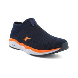 Sparx Men Navy Blue Mesh Running Shoes-picture-25