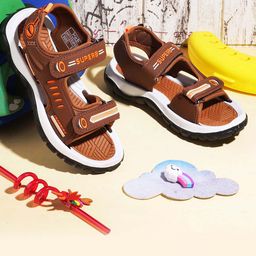 KATS Boys Printed Sports Sandals-11