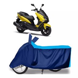 Auto Pearl Two Wheeler Cover for Yamaha Majesty S 155 maxi BS6 - Cyan, Blue-image-51