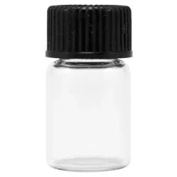 The First Lab Made of Borosilicate Clear Glass With Leak Proof Screw Cap 10 ml (Pack of 10) image 4
