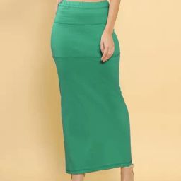 Soch Mint Green Spandex Saree Shaper-image-29
