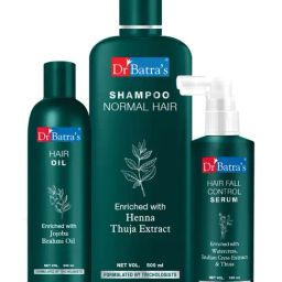 Dr. Batra's Hair Fall Control Serum, Normal Shampoo & Hair Oil-13
