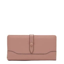 Globus Nude Textured Zip Around Wallet for Women-43