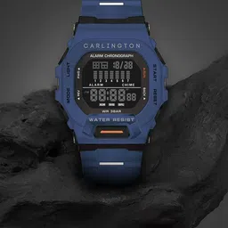 CARLINGTON Men Dial & Straps Digital Multi Function Watch Endurance 2106 Blue-picture-0