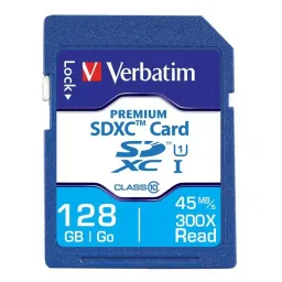 Verbatim 128 GB SDXC SD Card Class 10 UHS-1 U1, 44025-picture-4