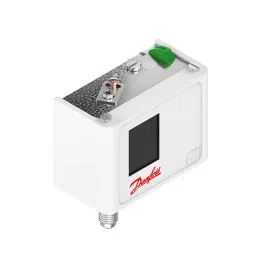 Danfoss KP6B Pressure Switch Manual Function 6.35 mm (1/4 inch) Pressure Connection Size, 060-519166-34