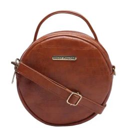 Bagsy Malone Tan Textured Medium Sling Handbag-43
