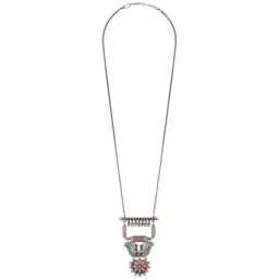 Tribe Amrapali Flower Taveez Chandrika Necklace-image-48