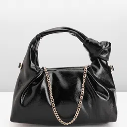 MANGO Women Ruched Detail Small-Sized Structured Handheld Bag-image-42