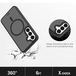 DailyObjects Solid Nimbus Magnetic Samsung Galaxy S25 Back Case image 2