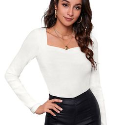 unianta Women Sweetheart Neck Top-image-17