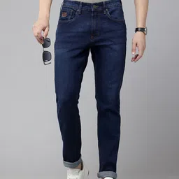 U.S. Polo Assn. Denim Co. Men Brandon Light Fade Stretchable Slim Tapered Fit Jeans-picture-44