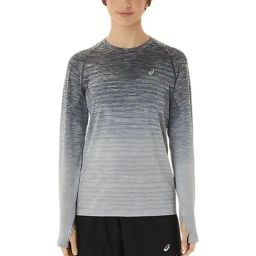 Asics Seamless LS Grey T-Shirt-image-43
