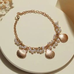 Aatmana White Charms Bracelet for Women-24