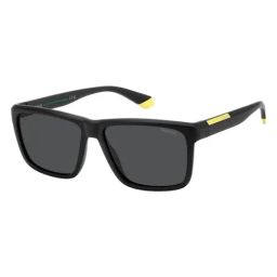 Polaroid Grey UV Protection Rectangular Sunglasses for Men image 2