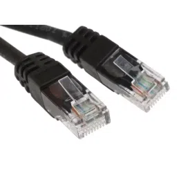 RS PRO Ethernet Cable Cat5e Male RJ45 to Male RJ45 U/UTP Black LSZH Sheath 30 m, 7916999-28