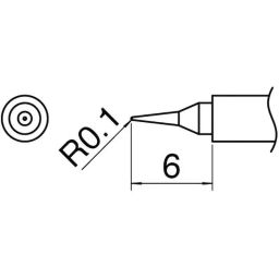 Hakko Soldering Iron Tip I Type Suitable For FM-2032, T30-I-32