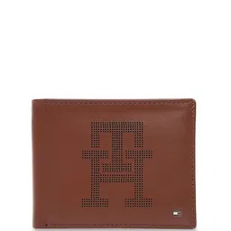 Tommy Hilfiger Men Brand Logo Leather Two Fold Wallet-image-77