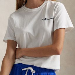 Polo Ralph Lauren Brand Logo Round Neck Regular Fit Cotton T-Shirt-image-72