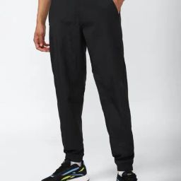 Reebok Black Regular Fit Sports Joggers-image-75