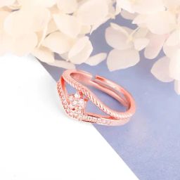 GIVA 92.5 Sterling Silver Reverie Ring for Women-picture-27