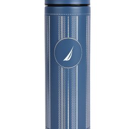 Nautica Sleek Blue & White Printed Stainless Steel Smart Vacuum Water Bottle-500ML-image-64