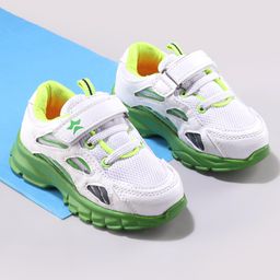 Cute Walk by Babyhug Solid Sneakers with Velcro Closure - Green-picture-24