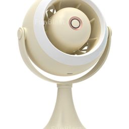 FunBlast Portable & Rechargeable Desktop Fan Beige-image-30