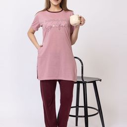 BUFFARO Women Printed Night suit-image-88