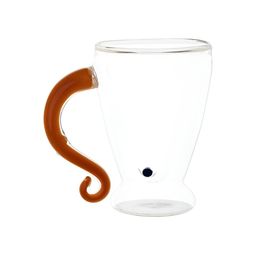 Aura Transparent Solid Borosilicate Glass Glossy Cups Set of Cups and Mugs image 5