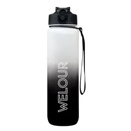 WELOUR Black & Grey Leak Proof Sipper Water Bottle 1 L-image-29