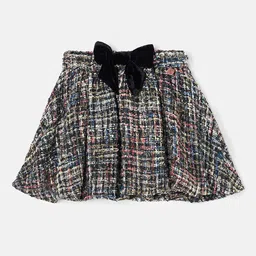Angel & Rocket Girls Printed  Flared Above Knee Length Skirt-image-92