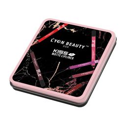 Lyon Beauty Set of 12 Kiss Matte Lip Liner- 14.4g Each-13-14-15-16-17-18-19-20-21-22-23-24-17