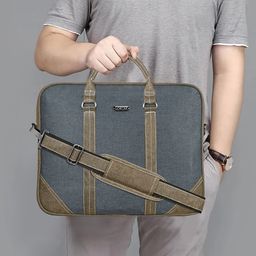 LOREM Unisex Textured Laptop Bag-image-86