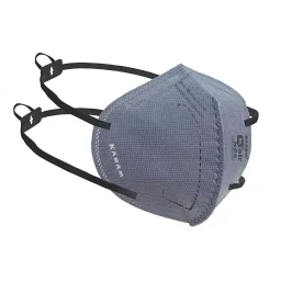 Karam RFH101 Non-Woven Polypropylene Soft Fabric Grey N95 Face Mask With Headbands (Pack of 12)-picture-28