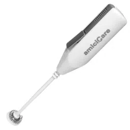 Amicicare Milk Frother Handheld Foam Maker Alloy Steel, Plastic AA Batteries, 1xMILK-FROTHER-BASIC-N-46