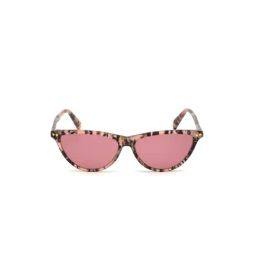 WEB EYEWEAR Pink Oval Sunglasses for Women-image-66