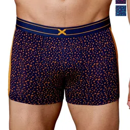 FRENCHIE Men Pack Of 2 Leopard Printed Short Trunks FR-MI-TR-LIT-1X5-ASTD-S-PO2-image-25